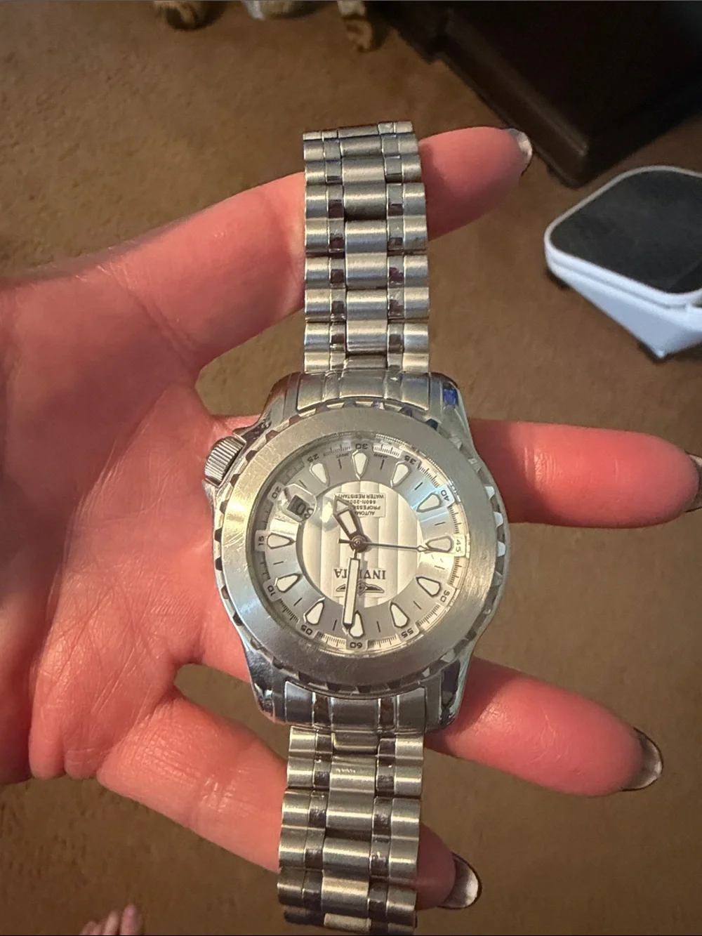 Invicta Silver Men’s 3930 Pro Diver Watch